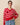 Warm & Wonderful Diana Edition Cotton Linen V-Neck Sheep Sweater Red