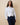 Women's Cummerbund Button Down Shirt White