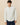 Men's Casual Linen Band Collar Shirt Cream