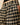 Women's Check Trousers Brown Black Check