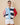 Women's Blocked Nylon Utility Jacket Blue Multi