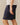 Men's Cotton Color Blocked Rugby Shorts Green Navy