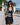 Women's Knit Pleated Dress Navy