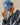 Men's Gothic RB Baseball Cap Blue