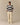 Relaxed Cotton Slub Rugby Sweater Navy & White Navy & White / XL