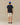 Men's Cotton T-Shirt With Woven Cuff Navy Navy / XS