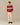 Men's Cotton Center Stripe Rugby Red Red / XS