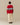 Men's Cotton Center Stripe Rugby Red Red / XS