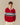 Men's Cotton Center Stripe Rugby Red Red / XS