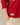 Men's Cotton Center Stripe Rugby Red Red / XS