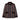 Men's Plaid Oilcloth Coat Dark Brown