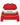 Autumn Striped Cotton Sweater Red