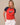 Women's Cotton Raglan Rowing Tee Red