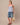 Women's Seersucker Tank Blue