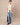 Men's Short Sleeve Button Through Thin Stripe Polo Sweater Cream