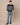 Mariner Stripe Cable Knit Sweater Navy/White Stripe