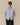 Men's Mixed Stripe Button Down Blue