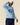 Cotton Eeyore and Piglet Sweater Blue