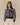 Warm & Wonderful Cotton Cropped Sheep Cardigan Navy Navy / XL