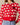 Charlotte Cotton Cropped Sheep Cardigan RED Red / XL