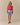 Charlotte Cotton Cropped Sheep Cardigan RED Red / XL