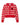 Charlotte Cotton Cropped Sheep Cardigan Red Red / XL