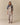 Penny Houndstooth Pull On Pants Beige Beige / XL