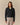 Estelle Cashmere Wide Collar Polo Sweater Heather Gray Heather Gray / XL