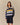 Calla Cotton Cashmere Dropped Shoulder Striped Sweater Blue Blue / XL