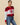 Cashmere Holiday Fairisle Cardigan Red