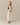 Women's Long Linen Striped Dress Cream Stripe