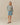 Cropped Striped Rugby Blue Brown Stripe