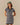 Women's Polo Striped Mini Dress Navy