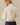 Women's Linen Tencel Bomber Jacket With Ribbon White White / XS