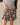 Women's Patchwork Madras Cotton Mini Skirt Multi-Color Multi-Color / XS