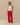 Women's Contrast Ribbon Poplin Pant Red