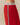 Women's Contrast Ribbon Poplin Pant Red