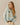Warm & Wonderful Cotton Linen V-Neck Sheep Sweater Blue